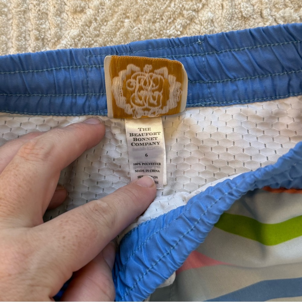 The Beaufort Bonnet Company Swim Trunks Boys size 6 - Picture 3 of 3